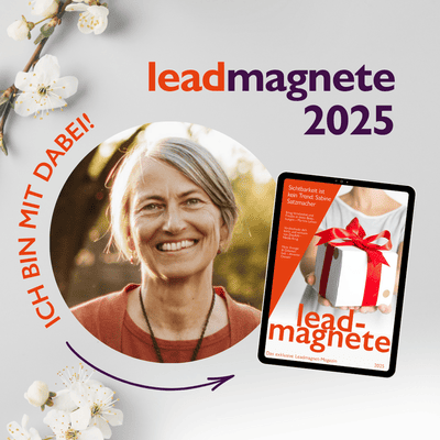 Werbung für das Leadmagnet Magazin